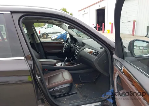 2016 BMW X3 xDrive28I из США, поврежденный, VIN 5UXWX9C5XG0D75519